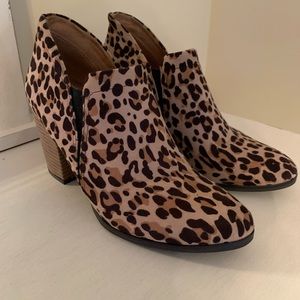 Leopard Booties
